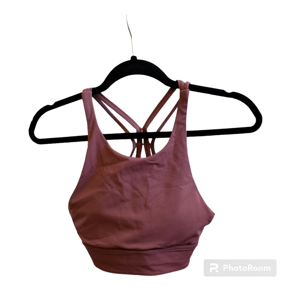Lululemon X SoulCycle Ride & Reflect Padded Sports Bra Adobe Dust Size 4